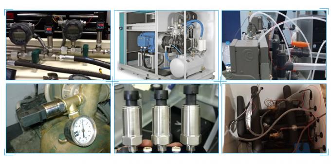 Trasmettitore di pressione idraulica digitale industriale compatto 24VDC per letture accurate 3