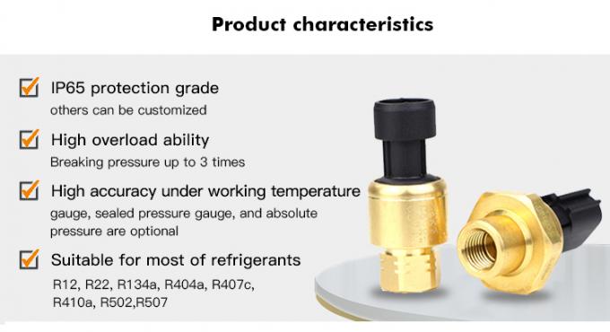 RPT233S 0~20MPa Packard Yazaki 1%FS Sensore di pressione in ceramica per sistema HAVC 1